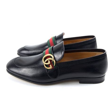 gucci loafers uk|Women's Loafer With Web In Black Leather .